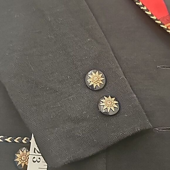 Patti Cappalli vintage plaid and black sweater blazer size small - Picture 12 of 16